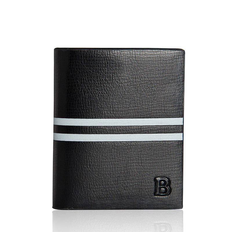 Men Leather Wallet Short Men Wallets-img2